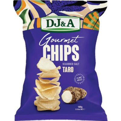 DJ&A Gourmet Taro Chips 100g