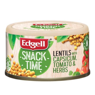 Edgell Lentil with Capsicum Tomato & Herbs 70g