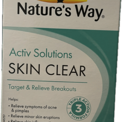 Natures Way Activ Solutions Skin Clear 60pk